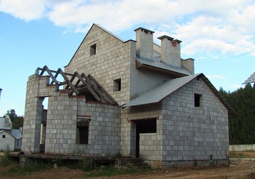 Дома из монолитного пенобетона